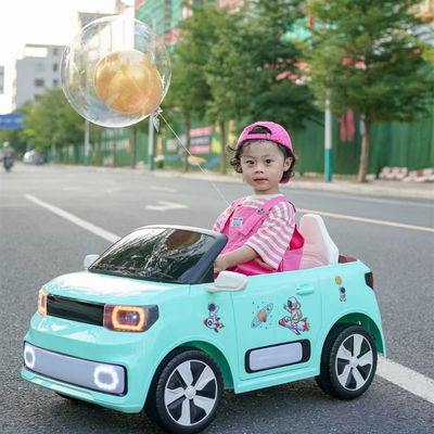 Plastic Electric Ride On 12v Toy Car For Children with Early Education Remote Control