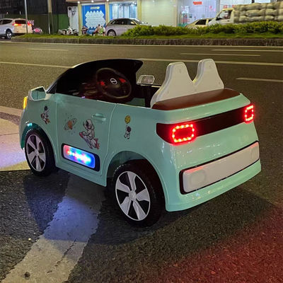 Plastic Electric Ride On 12v Toy Car For Children with Early Education Remote Control