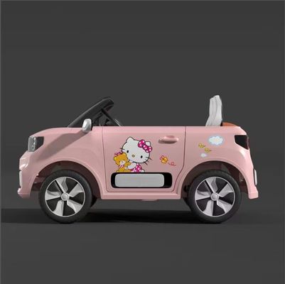 Plastic Electric Ride On 12v Toy Car For Children with Early Education Remote Control