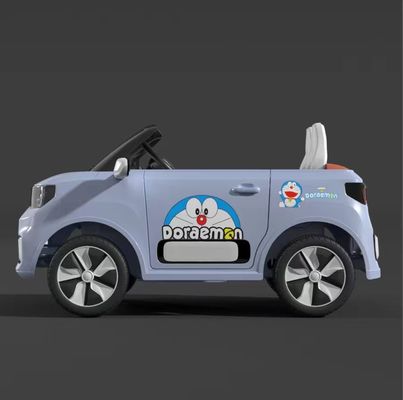 Plastic Electric Ride On 12v Toy Car For Children with Early Education Remote Control