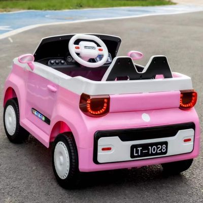 Four Wheels Battery Plastic Baby Kids Electric Toy with Remote Control 12V*390*2 Motor
