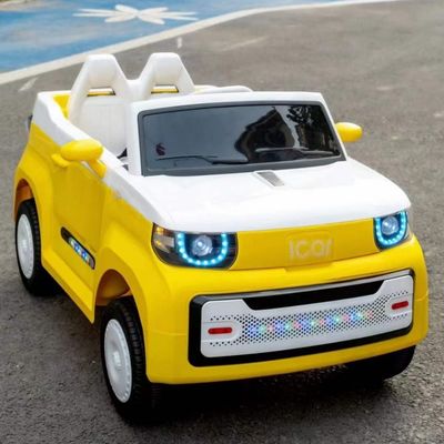 Four Wheels Battery Plastic Baby Kids Electric Toy with Remote Control 12V*390*2 Motor