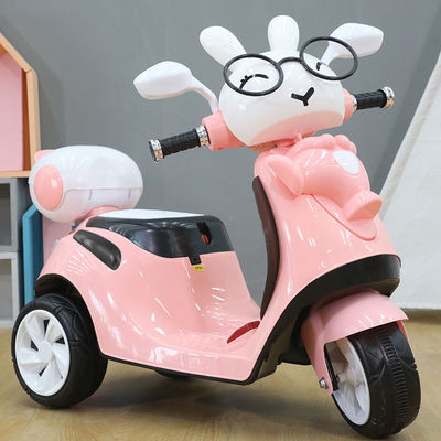Plastic PP Children's Electric Car 380 Motor with Early Education Music and Lighting