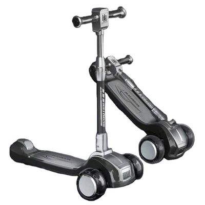2022 PU Wheel Multifunctional Folding Ride On Scooters Car for Children Unisex Gender