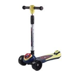 Music Lighting Folding Scooter for Kids Pink/Blue/Yellow/Green Age Range 2-4 Years