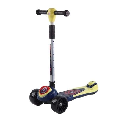 Music Lighting Folding Scooter for Kids Pink/Blue/Yellow/Green Age Range 2-4 Years