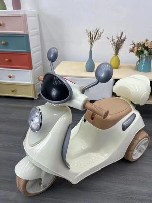 PP Plastic 6v Electric Ride on Car Motorbike for Kids Storage Box and Lights 2023