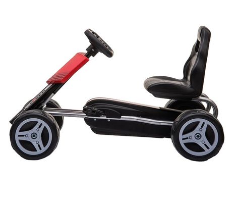 Red Pedal Go Kart For Kids with Adjustable Seat and 2023 Manufacture Can Be Adjusted