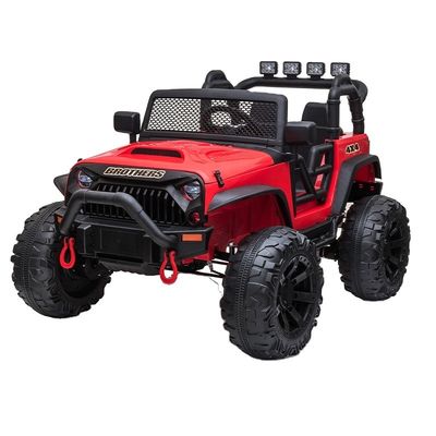 12V Battery 4X4 Off Road Big Children Toy Car with Remote Control and in Rose Pink Colour