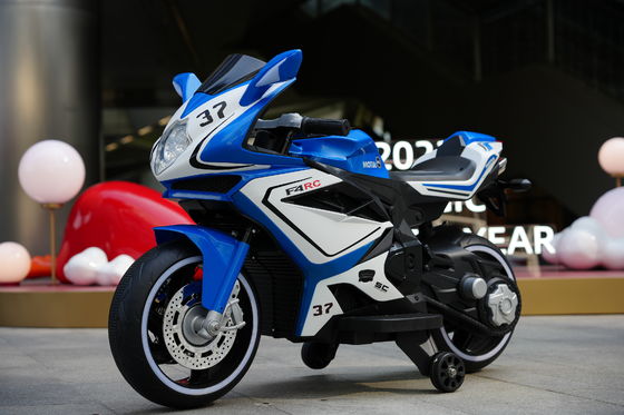 12V Electric Ride-On Motorcycle Car with Music and LED Lighting for Kids Manufactured