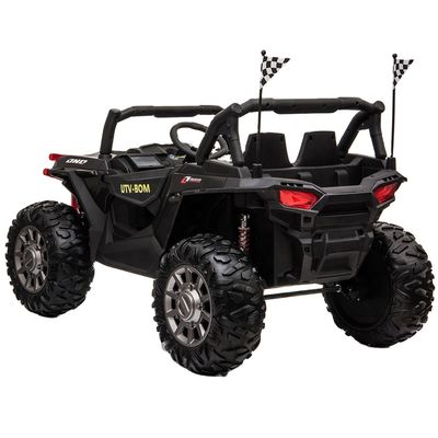 PP Plastic 12V 2 Seater Electric Battery Ride On Toy Cars for Kids Age Range 2-4