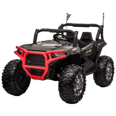 PP Plastic 12V 2 Seater Electric Battery Ride On Toy Cars for Kids Age Range 2-4