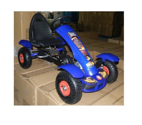 Adjustable Seat and Clutch/Brake Children's Ride-On Car Pedal Go Karts for Ages 5-12