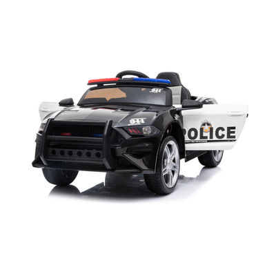 12V Electric Police Car for Kids Age Range 2-4 Years With Remote Control Warning Light and Megaphone 2023