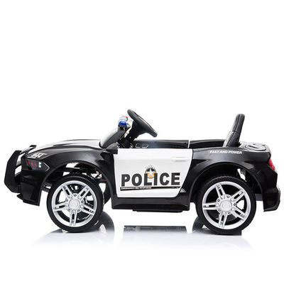 12V Electric Police Car for Kids Age Range 2-4 Years With Remote Control Warning Light and Megaphone 2023