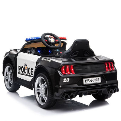 12V Electric Police Car for Kids Age Range 2-4 Years With Remote Control Warning Light and Megaphone 2023