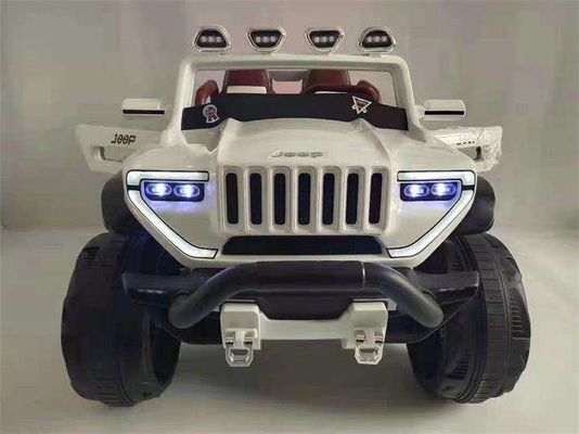 Plastic Children's Electric Ride On Toy Car with Oversized Storage Box and Four Wheels
