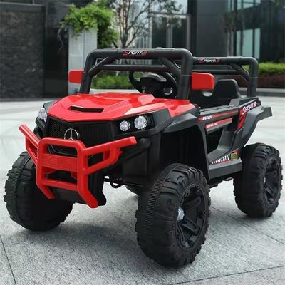108*62*66Cm Plastic Off-Road Ride On Car for Kids 12v Luxury Two-Seater Electric Car