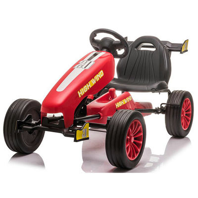 Adjustable Seat 4-Wheel Ride On Pedal Kart Car for Children Aged 3-8 G.W. N.W 15/13KG