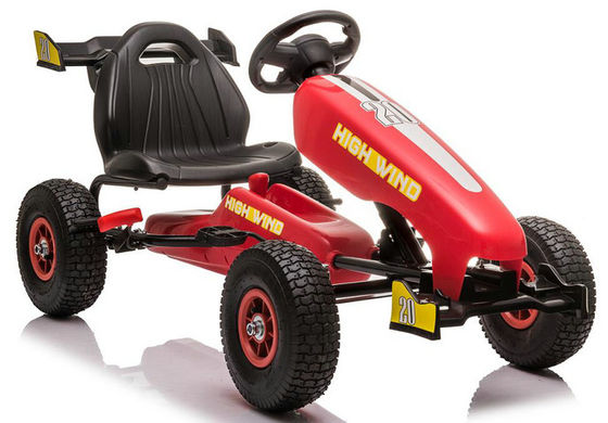Popular Inflatable Wheel Ride On Pedal Go-Kart Car for Children Age Range 2 to 4 Years