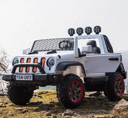 Remote Control and Led Light 4 Wheels Electric UTV 24v Ride On Car for Kids by Plastic