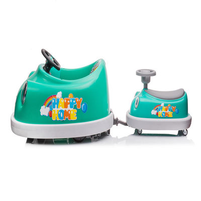 2-6 Year Olds Ride On Electric Bumper Car One-Button Brake Swing Function for Kids