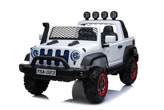 Remote Control and Led Light 4 Wheels Electric UTV 24v Ride On Car for Kids by Plastic