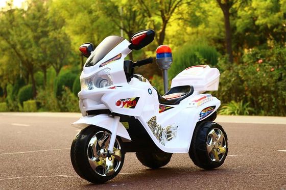 6V Electric Police Motorbike For Kids Size 117*55*72cm Age 2-8 Years Old
