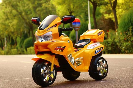 6V Electric Police Motorbike For Kids Size 117*55*72cm Age 2-8 Years Old