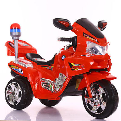 Early Education Function 6V Electric Police Ride On Motorcycle Bike Car for Kids Model