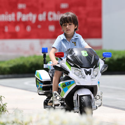 Police Children's 2 Wheel Ride-On Car Kids Motorcycle Toys with Carton Size 106*38*64cm