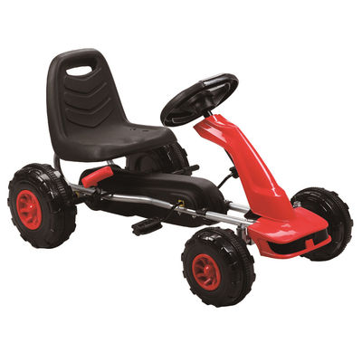 Popular Handbrake Children's Ride On Pedal Go-Karts Car for Kids Red Color 40HQ 570PCS