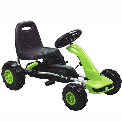 Popular Handbrake Children's Ride On Pedal Go-Karts Car for Kids Red Color 40HQ 570PCS