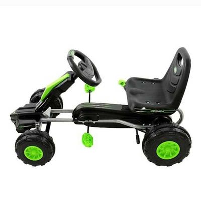 Children's Inflatable Wheels Ride On Go-Kart Car with Pedals Max Load 30KG 86X51X48cm