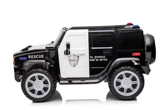 2.4G Remote Control 24V SUV Police Car Kids Electric Ride On Car for 3-12 Years Old