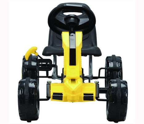 Children's Inflatable Wheels Ride On Go-Kart Car with Pedals Max Load 30KG 86X51X48cm