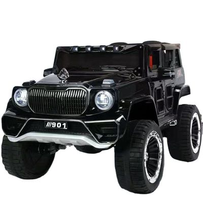 12V Electric Ride On Car Toy 2 Seater with Remote Control Leather Seat and EVA Wheel