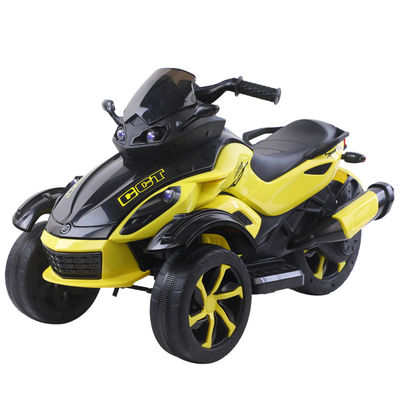 Rechargeable Electric Ride On Car for Children Music and Lights Three-Wheeled