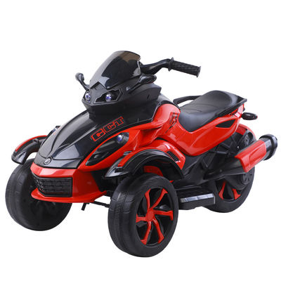 Rechargeable Electric Ride On Car for Children Music and Lights Three-Wheeled