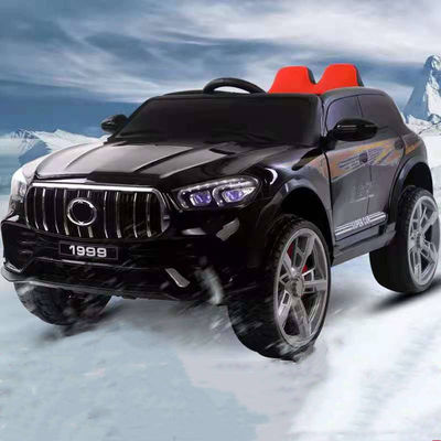 12 Volt Electric 2 Seater Ride On Car Toy for Kids 4-8 Remote Control and Leather Seat