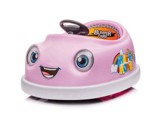 LED Lights Music and Power Display 6v Electric Ride on Bumper Car for Kids Aged 2-6 Years