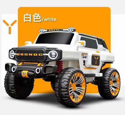 2023 White PP Four-wheel Electric Vehicle Upgradable to Four-wheel Drive for Children