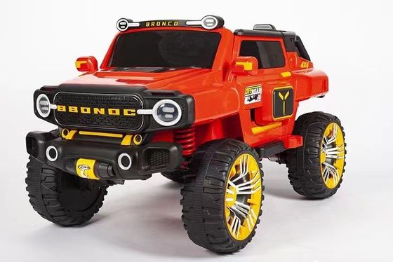 2023 White PP Four-wheel Electric Vehicle Upgradable to Four-wheel Drive for Children