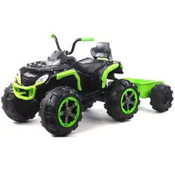 All-terrain Tire Electric Ride on Car for Children Dual Drive USB Socket Power Display