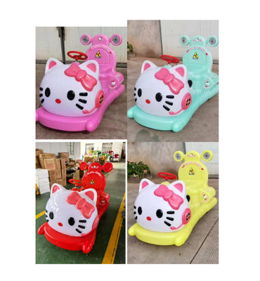 Electric Bumper Car for Kids 140cm*74cm*97cm Size Stepless Speed Change 4-6 Hours Time