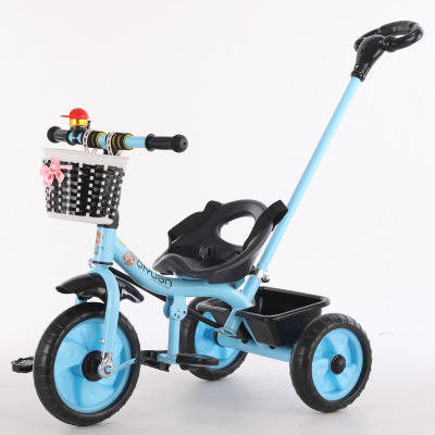 2023 Fashion Baby 3 Wheels Ride on Bicycle Bike Car for 2-6 Years Kids Plastic Material