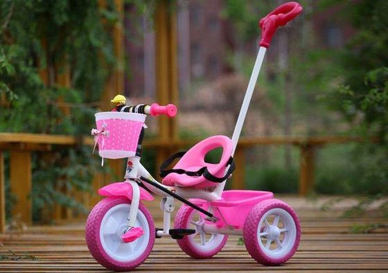 2023 Fashion Baby 3 Wheels Ride on Bicycle Bike Car for 2-6 Years Kids Plastic Material