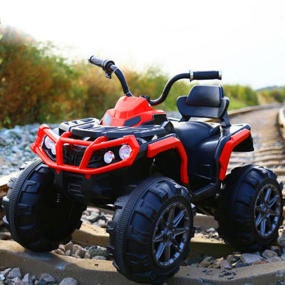 Unisex 12V Electric Ride On Car For Kids To Drive ATV with All-Terrain Oversized Tires