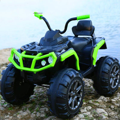 Unisex 12V Electric Ride On Car For Kids To Drive ATV with All-Terrain Oversized Tires