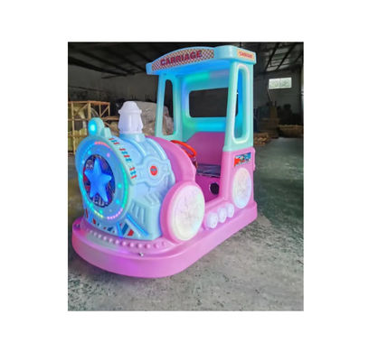 Small Amusement Park Electric Ride-on Car with Lighting and Maximum Payload of 160kg